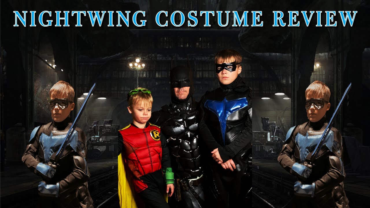 Nightwing 2.0 Cosplay costume tutorial - YouTube